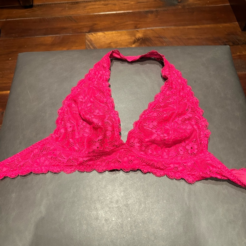 Hot pink bralette